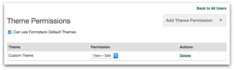 Theme Permissions for Multiple Users