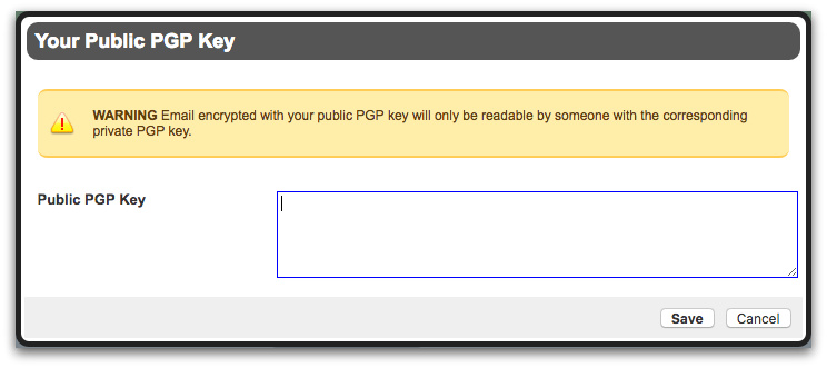 Public Key for Formstack PGP Encryption