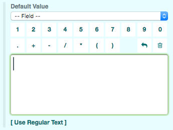 Formstack Calculation Builder