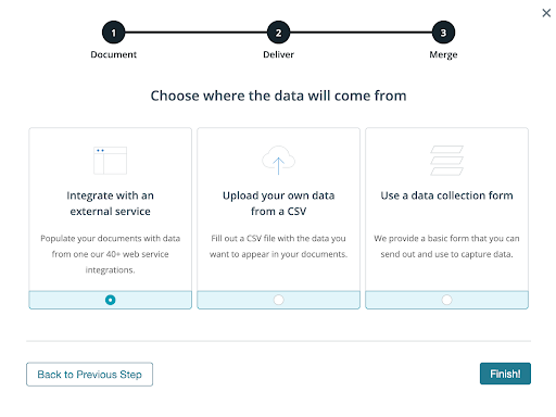 Formstack Documents data