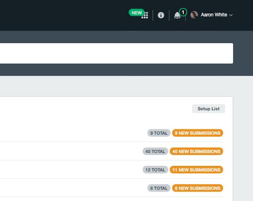 New feedback feature in Formstack's resource center