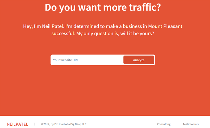 NeilPatel_LandingPage