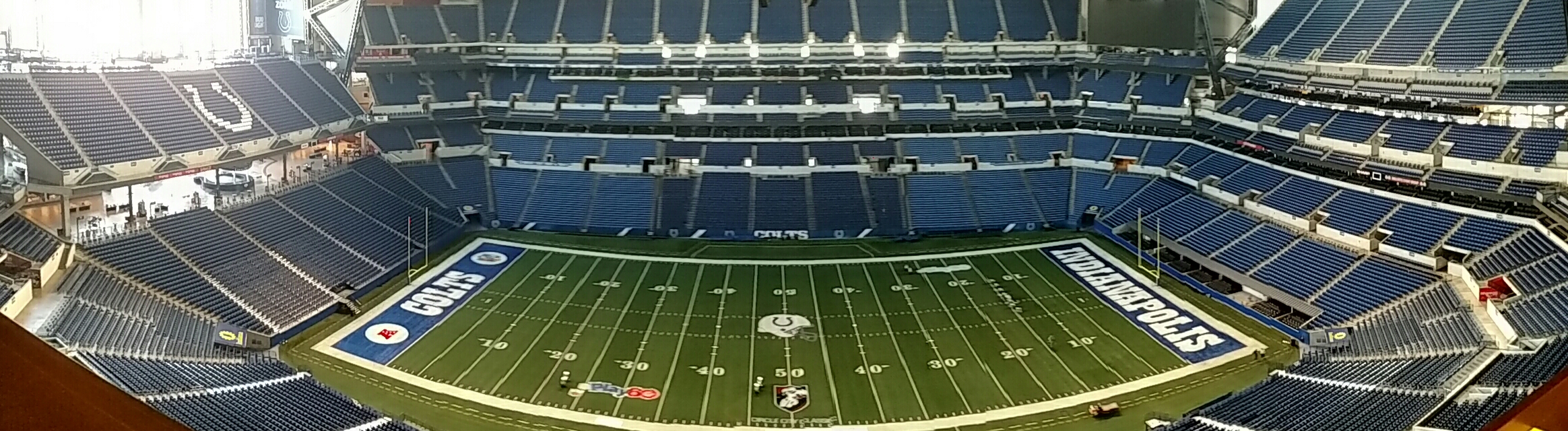 Lucas Oil Stadium Tour
