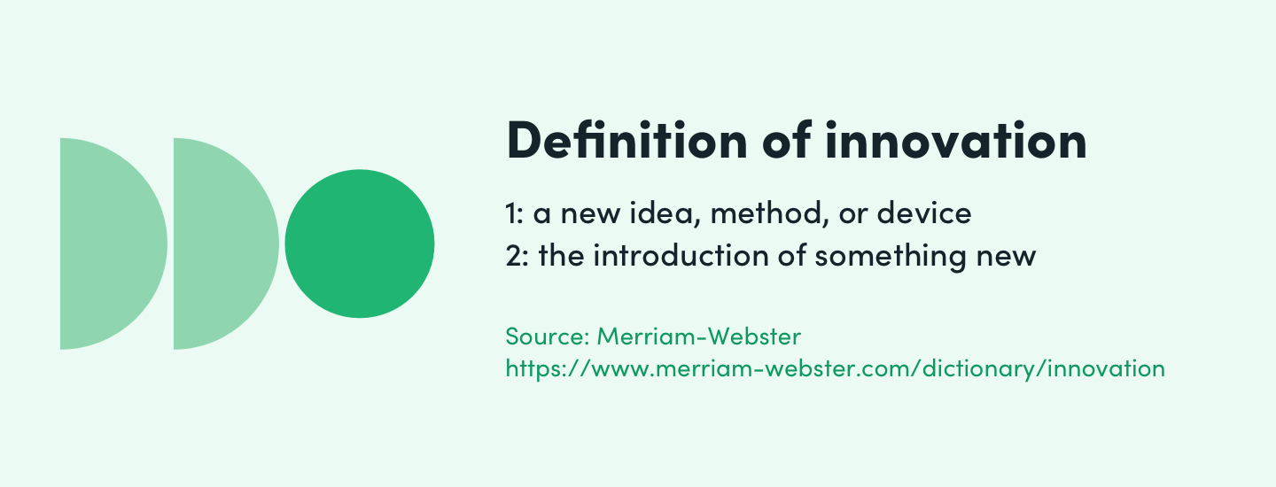 definition of innovation