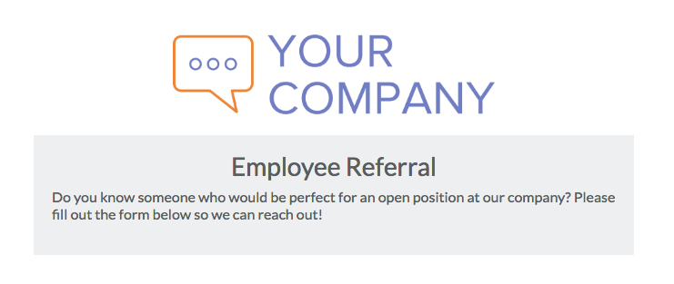 employee referral forms