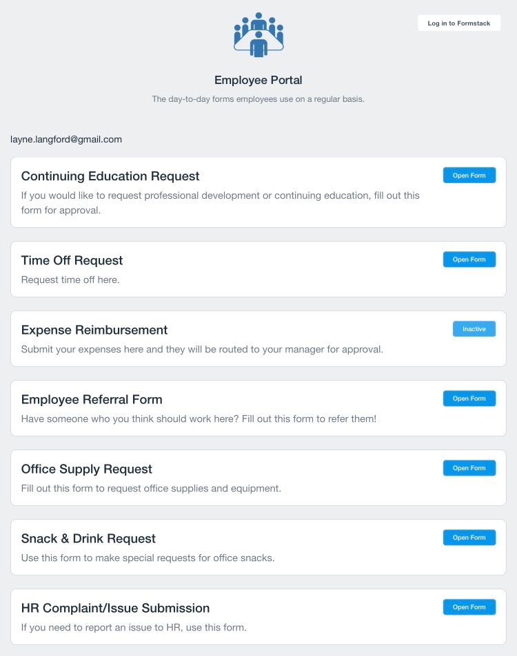 employee portal