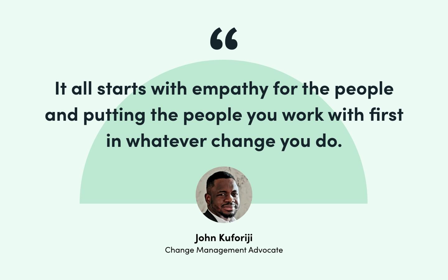 John Kuforiji quote