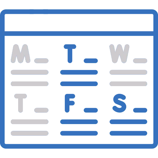 calendar icon