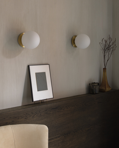 TR Bulb, Ceiling/Wall Lamp Brass