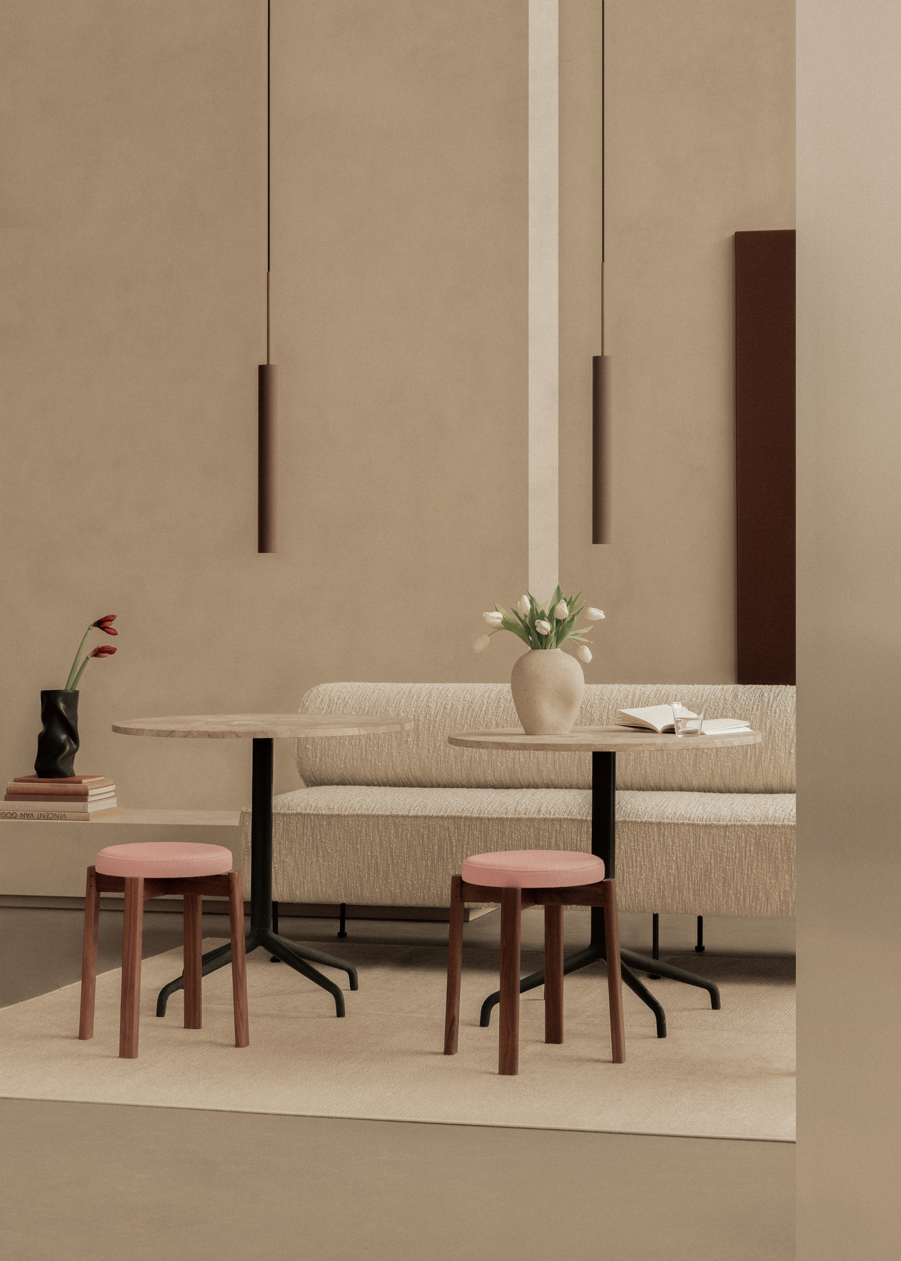 Eave Dining Sofa, Open section modules 180cm Logan Jasmine