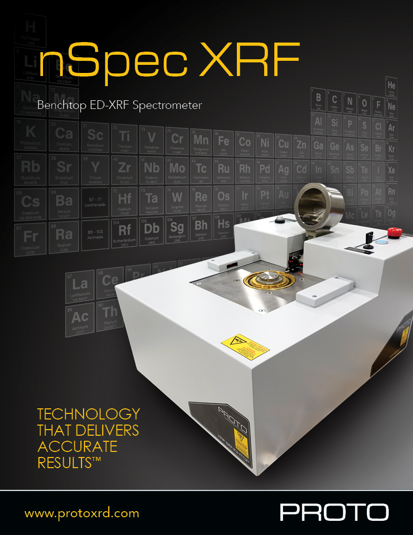 nSpec XRF brochure cover