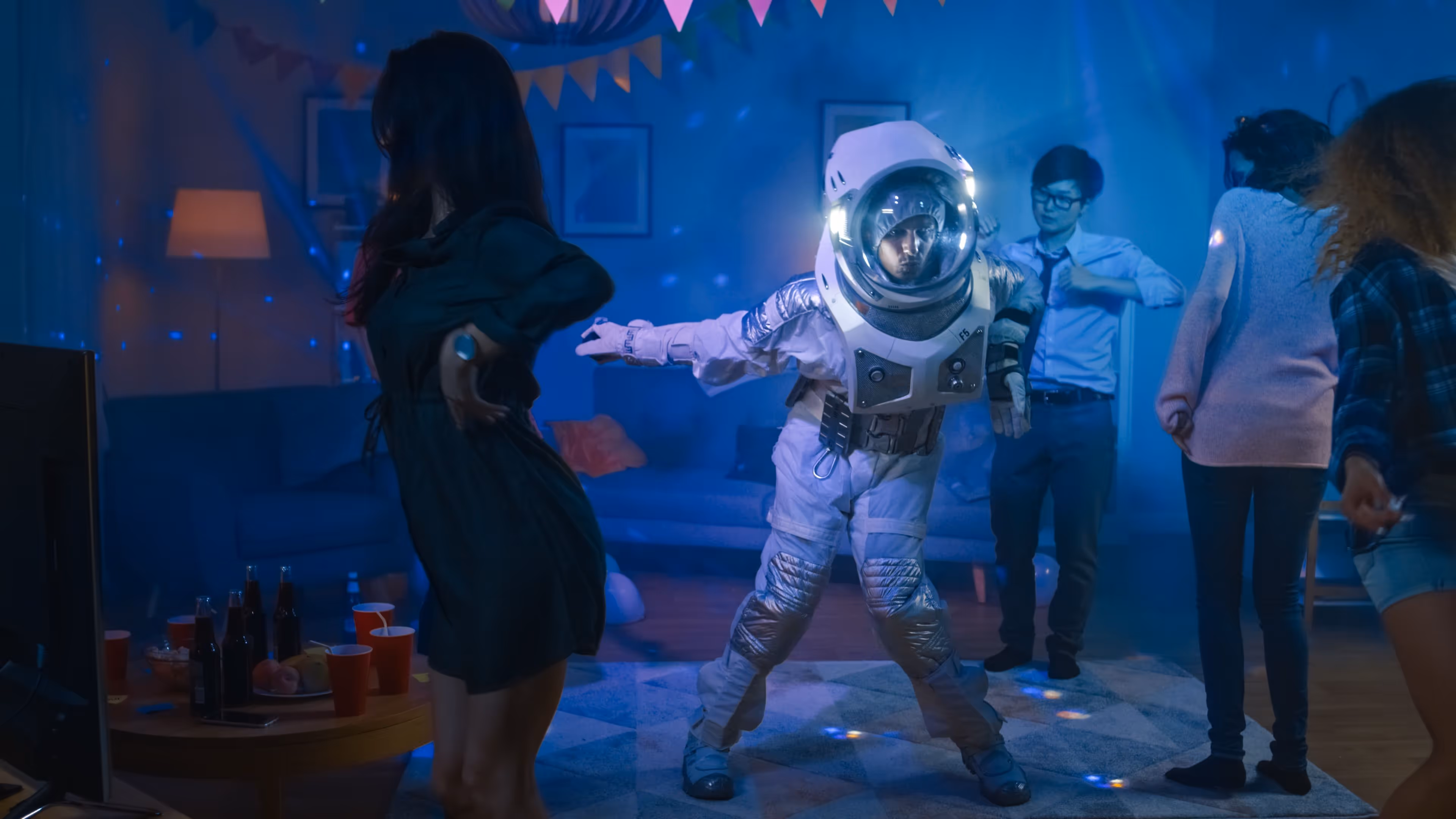 Astronaut man at houes party. Does My Home Qualify for a Mortgage Relief Program?