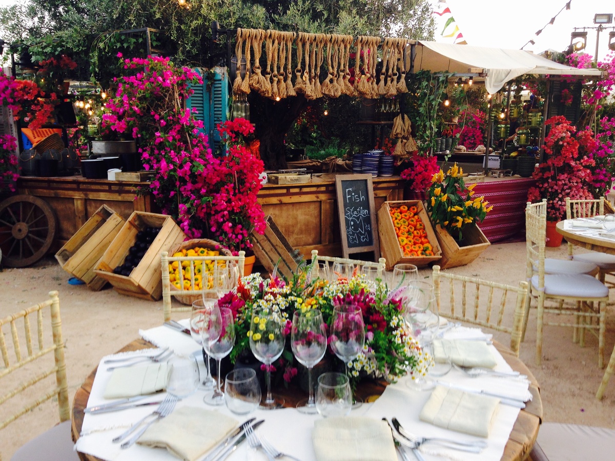 foto fiori evento privato