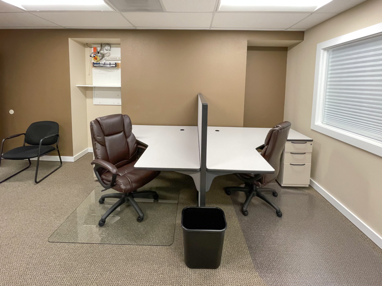 Suite 205, office 2, looking towards the door.