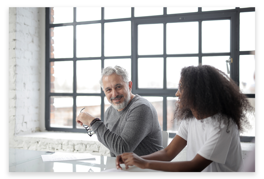 mentor teaching mentee