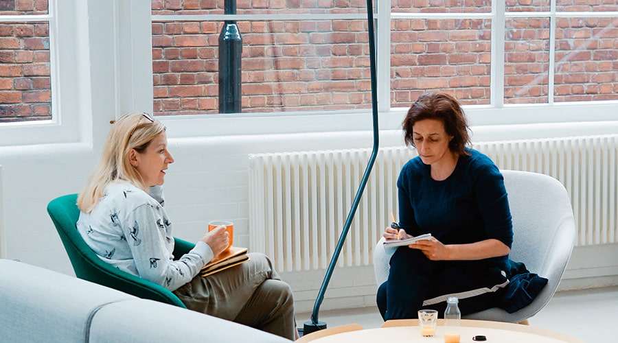 People working together