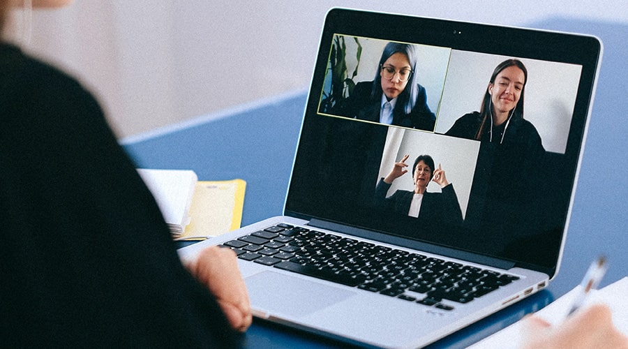 People working together