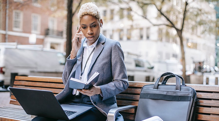 People working together