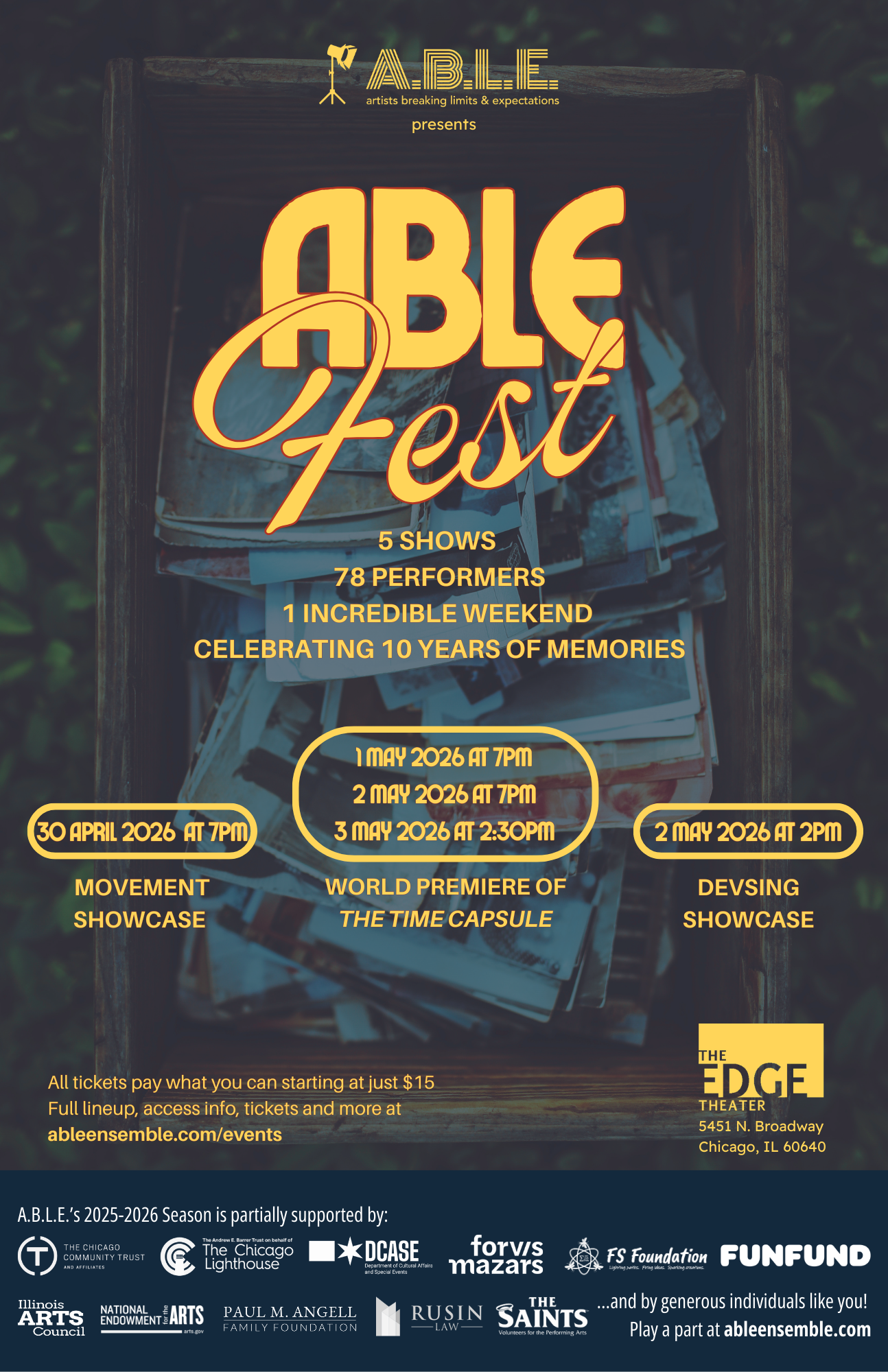 A.B.L.E. Presents ABLE Fest