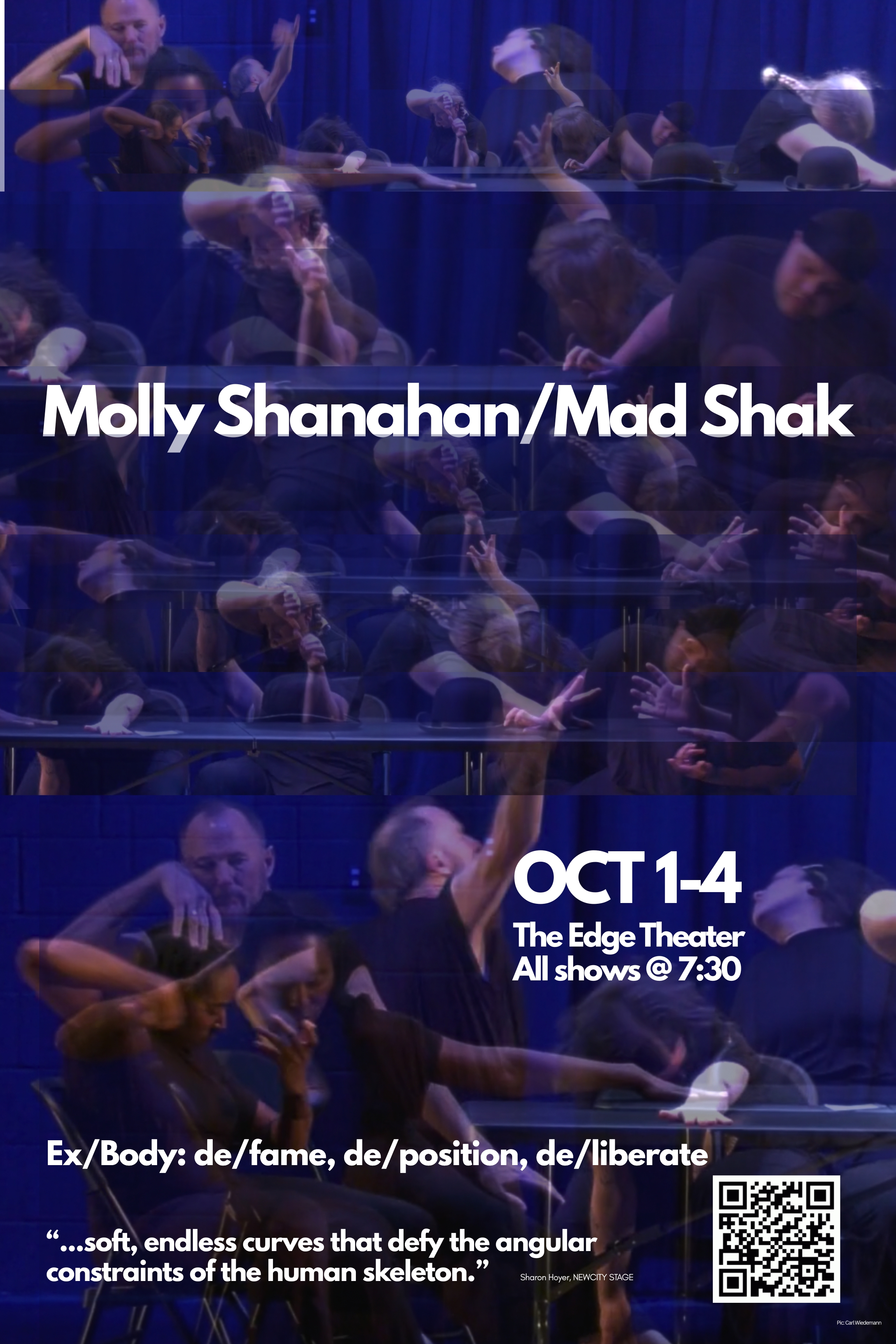 Molly Shanahan / Mad Shak Presents Ex/Body: de/fame, de/position, de/liberate