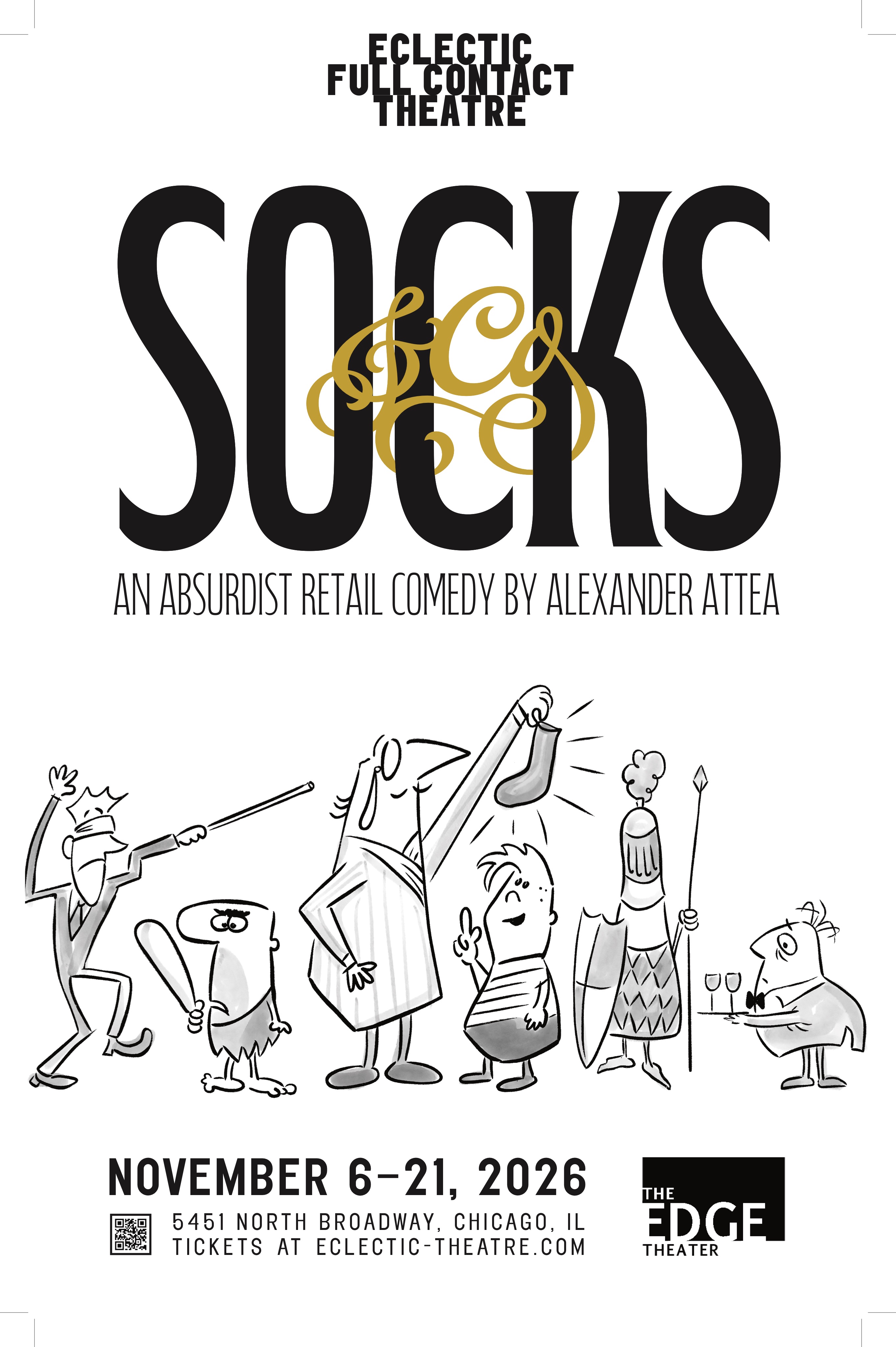 Eclectic Full Contact Theatre Presents Socks