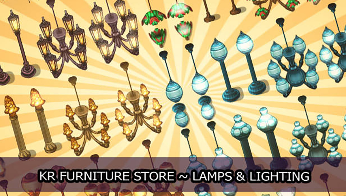 New Release: KR Furniture Store - Lamps and Lighting