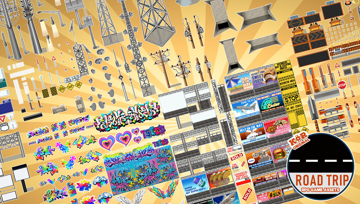 New Release: KR Road Trip Addon Tileset