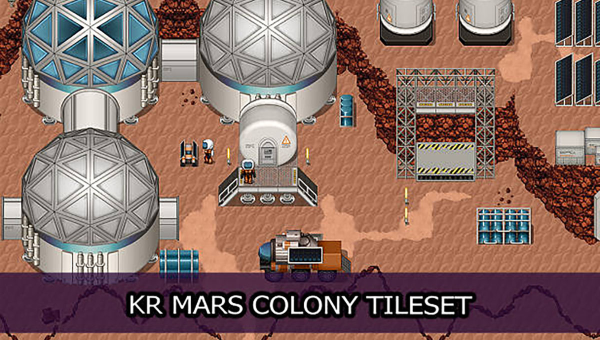 New Release: KR Mars Colony Tileset