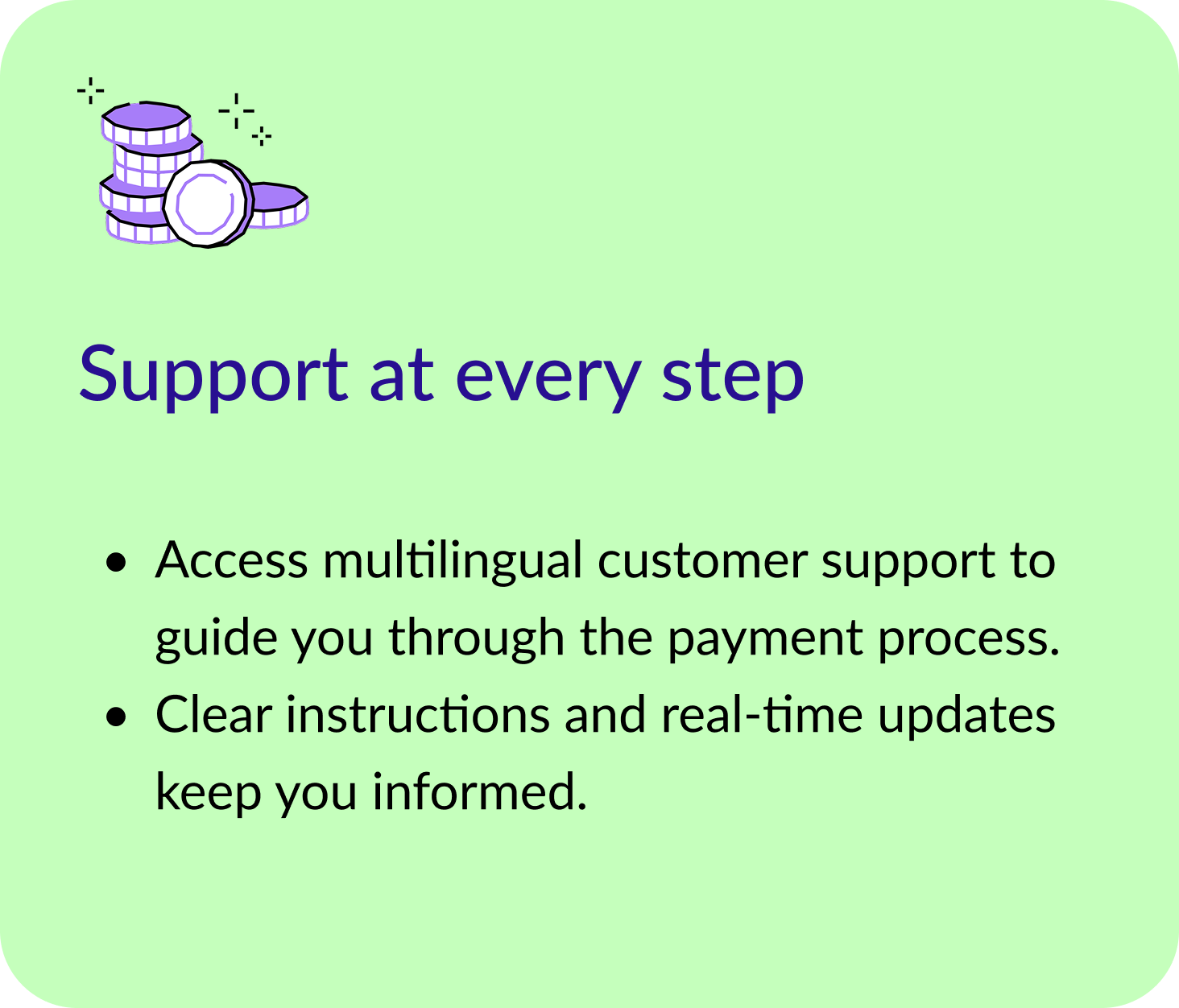 info card