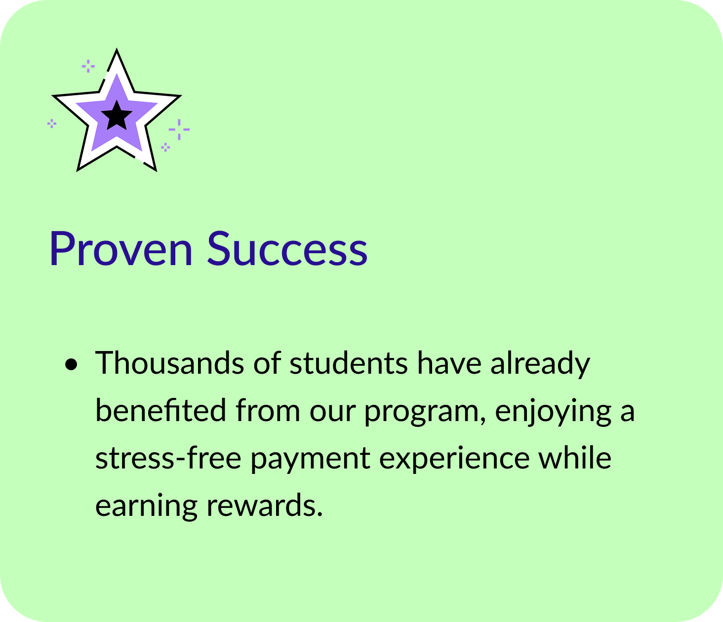 info card