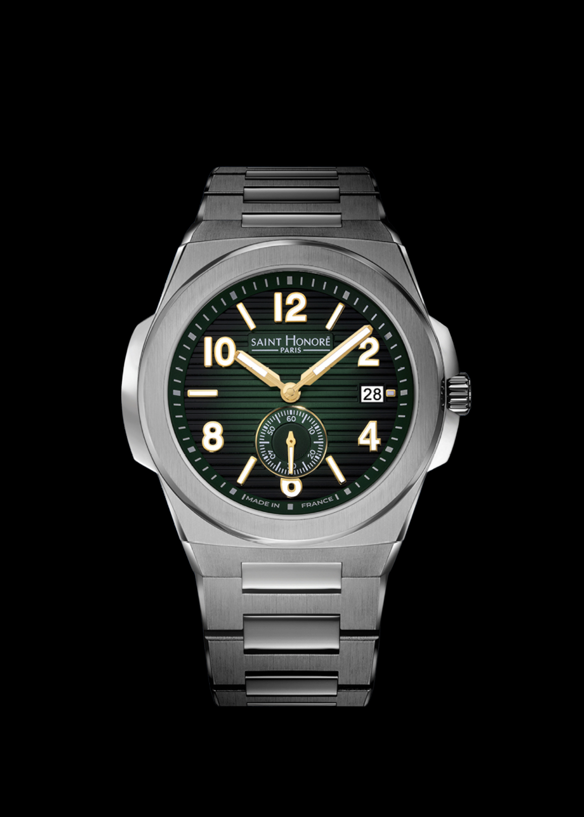 Montre Saint-Honoré à cadran vert