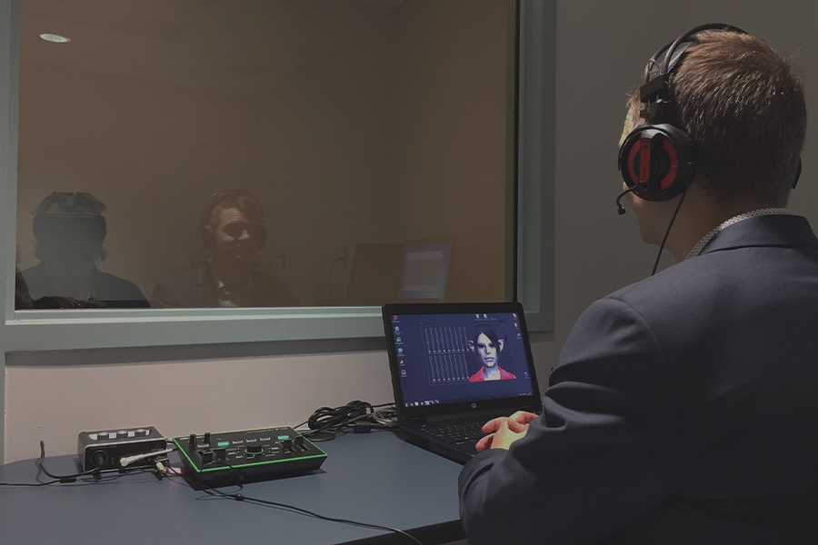 A customizable therapeutic XR experience helping schizophrenia patients learn how to develop effective coping skills, and build better self-confidence.