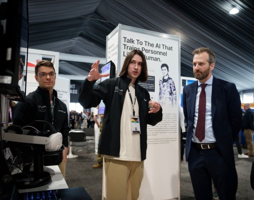 OVA Brings Modern Immersive Training Pavilion to CANSEC 2025