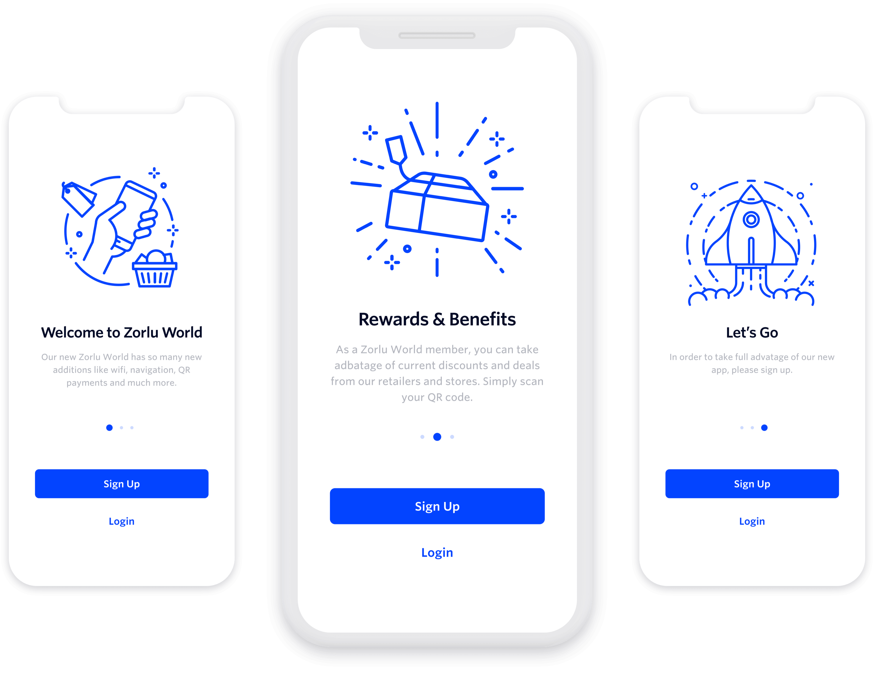 Splash Screen illustrations
