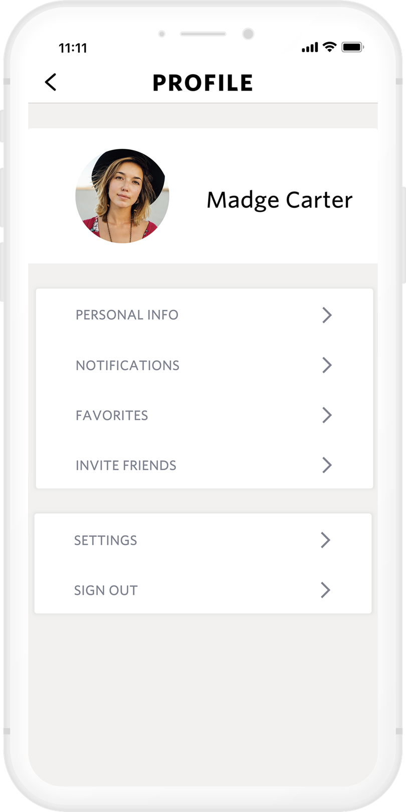 Profile Screen