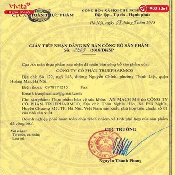 [BẬT MÍ TỪ A-Z] An Mạch MH Gía Bao Nhiêu? Mua Ở Đâu Chính Hãng?