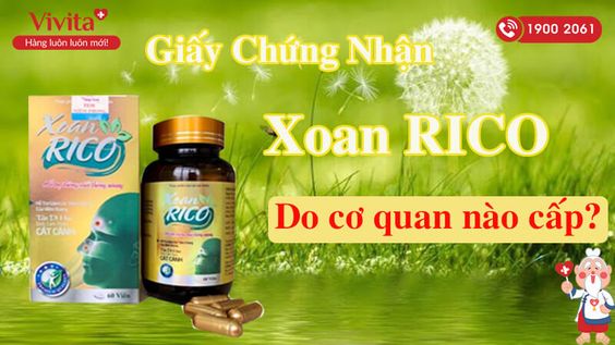 Giấy Chứng Nhận Xoan Rico Do Cơ Quan Nào Cấp?