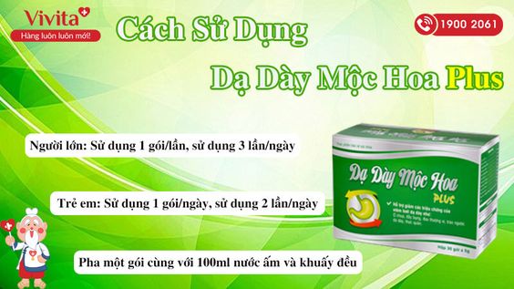 [BẬT MÍ] Hướng Dẫn Sử Dụng Dạ Dày Mộc Hoa Plus