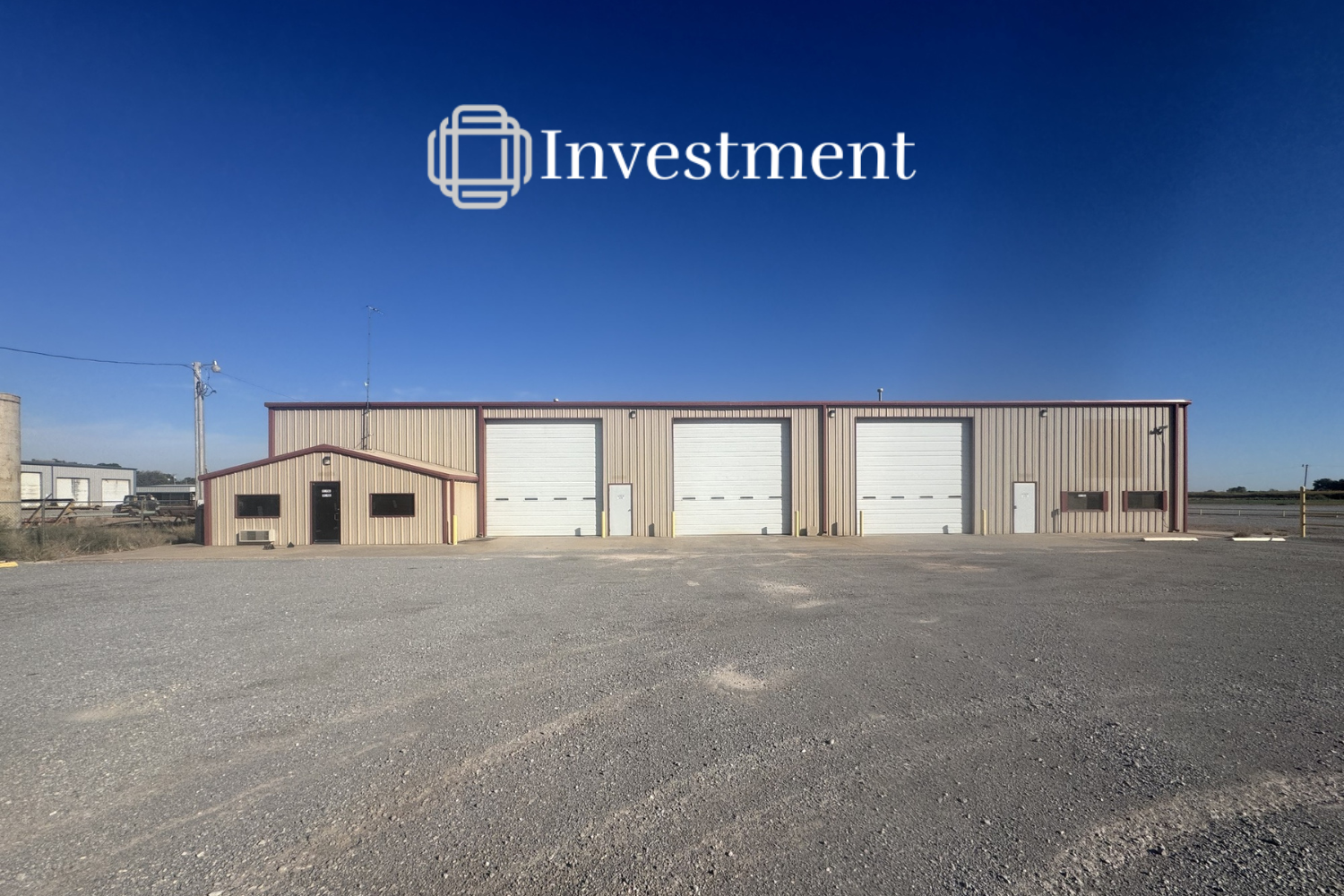 Exterior view of Industrial building for sale