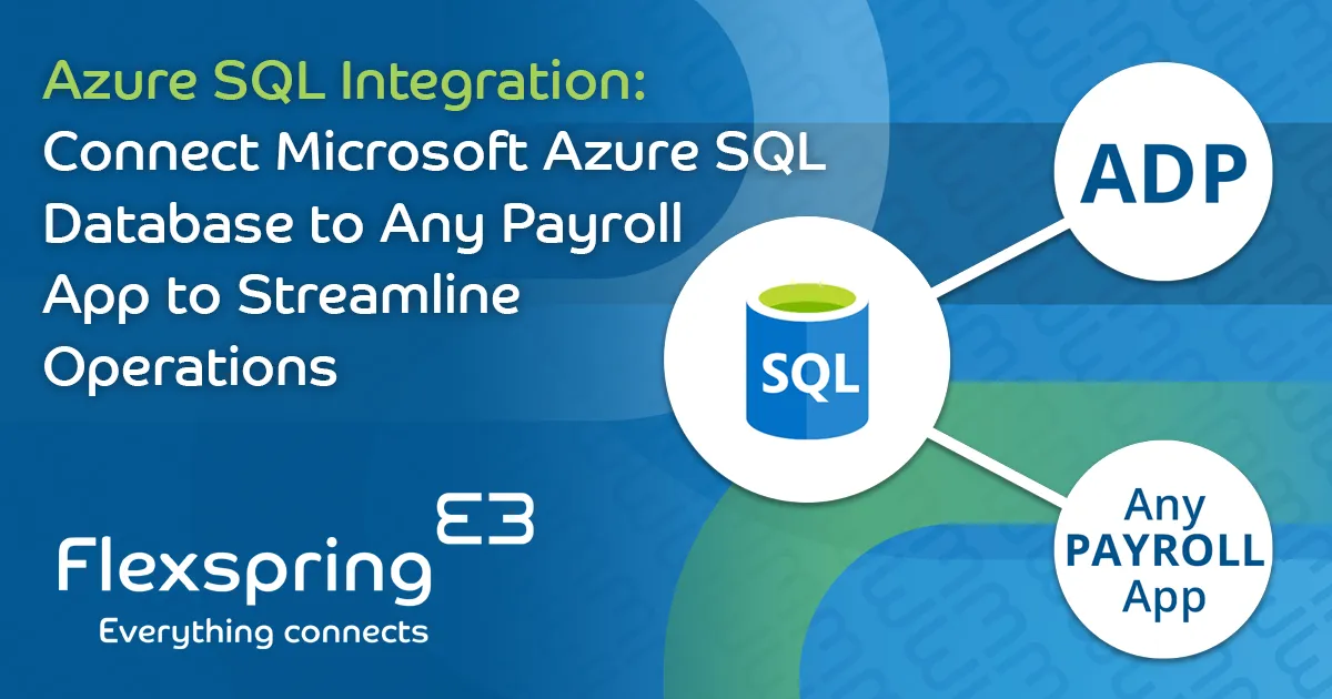 Azure SQL Integration