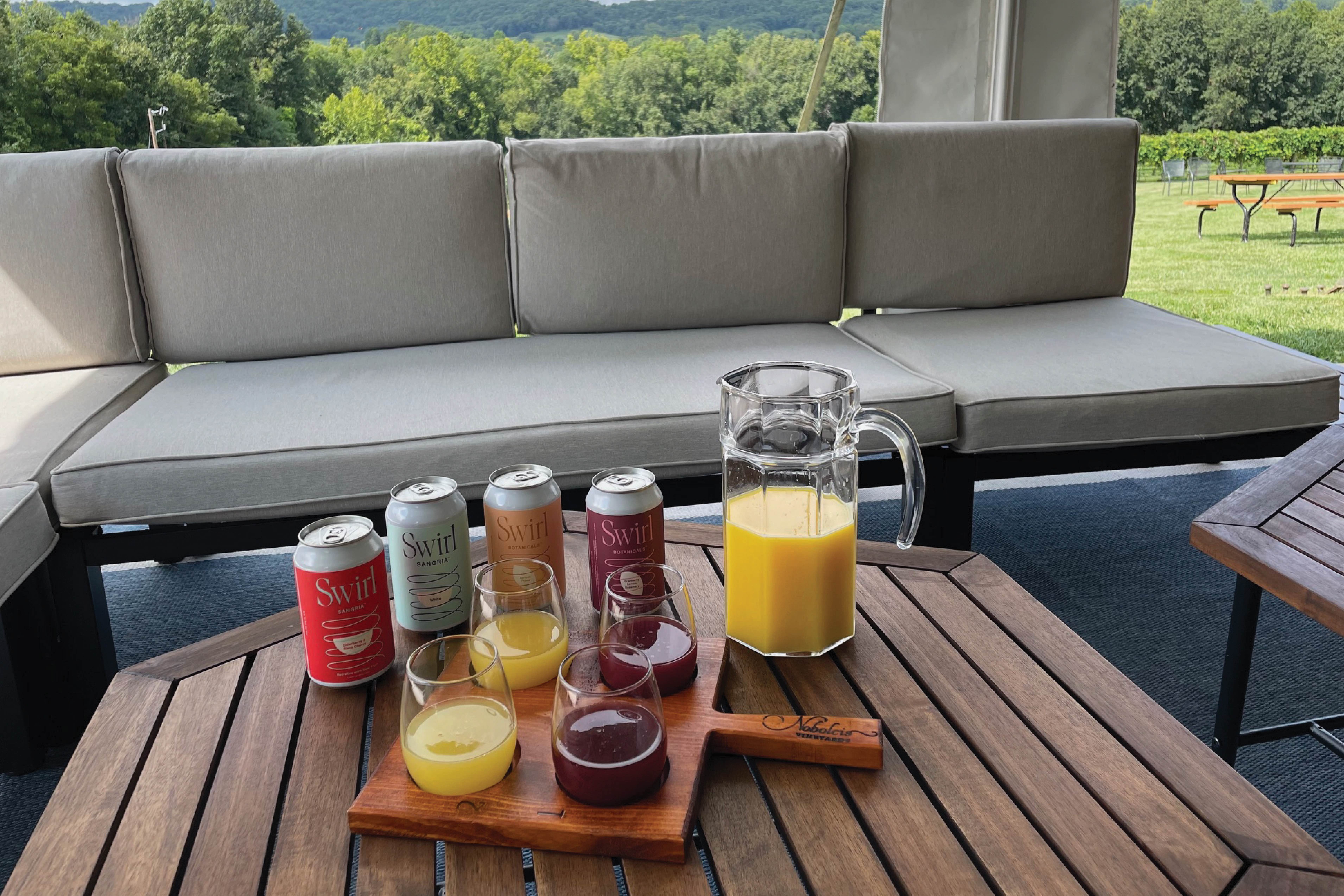 Swirl Mimosa Flight