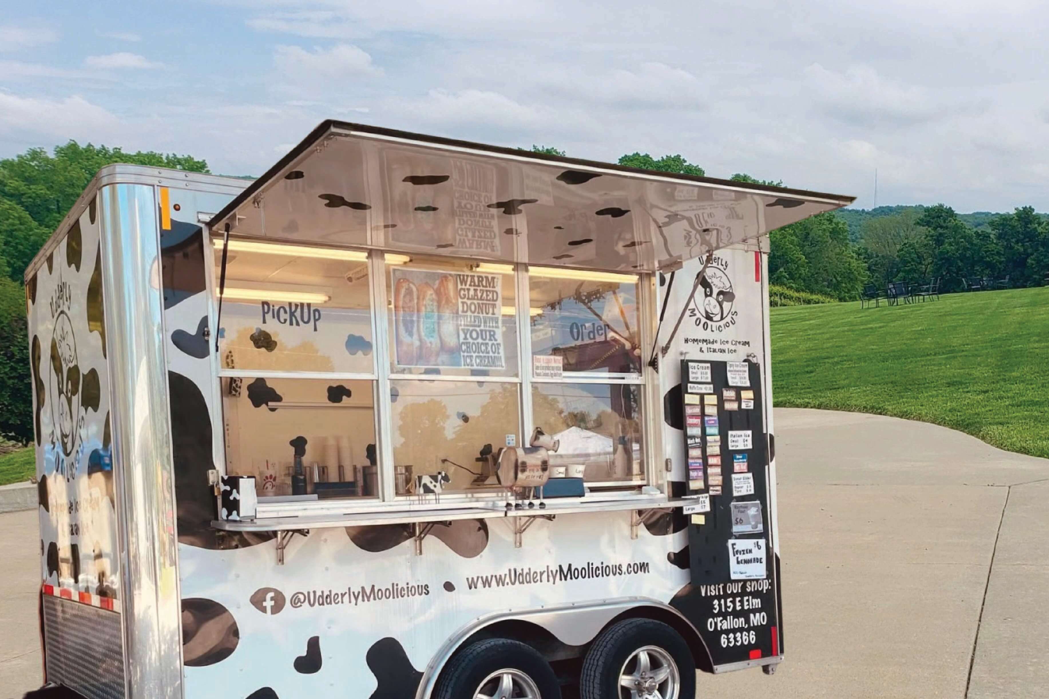 Udderly Moolicious Ice Cream Truck