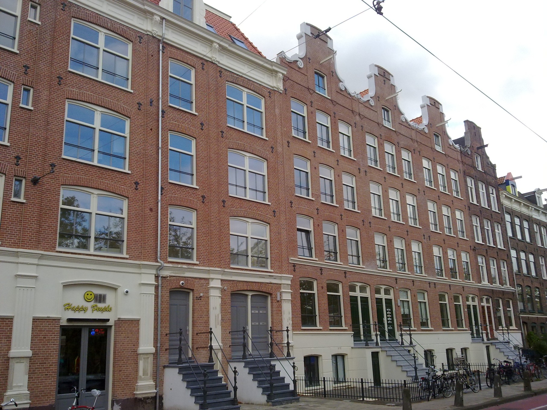Monumental glass historic building