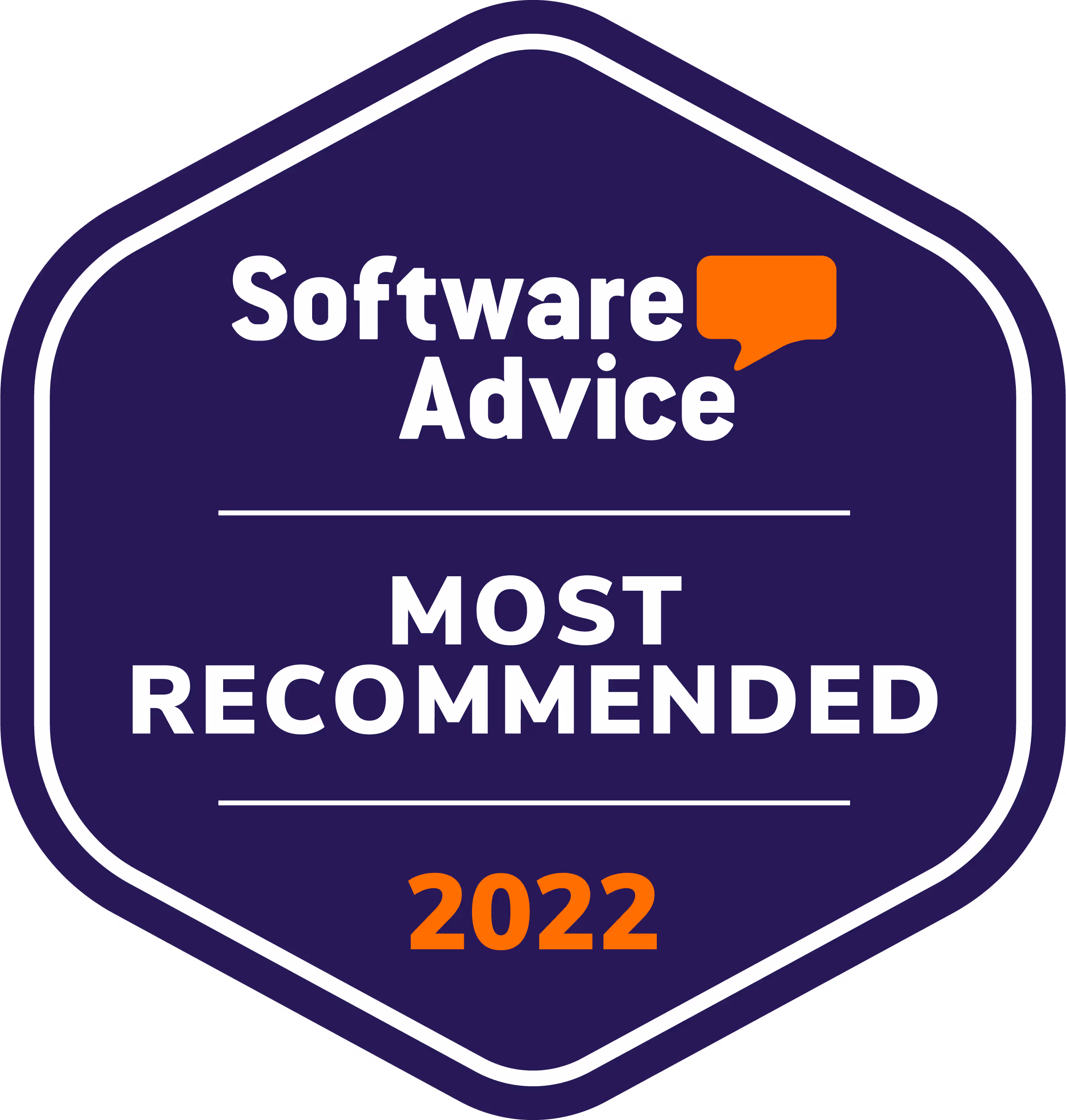 SoftwareAdvice - 2022 - Most Recommended