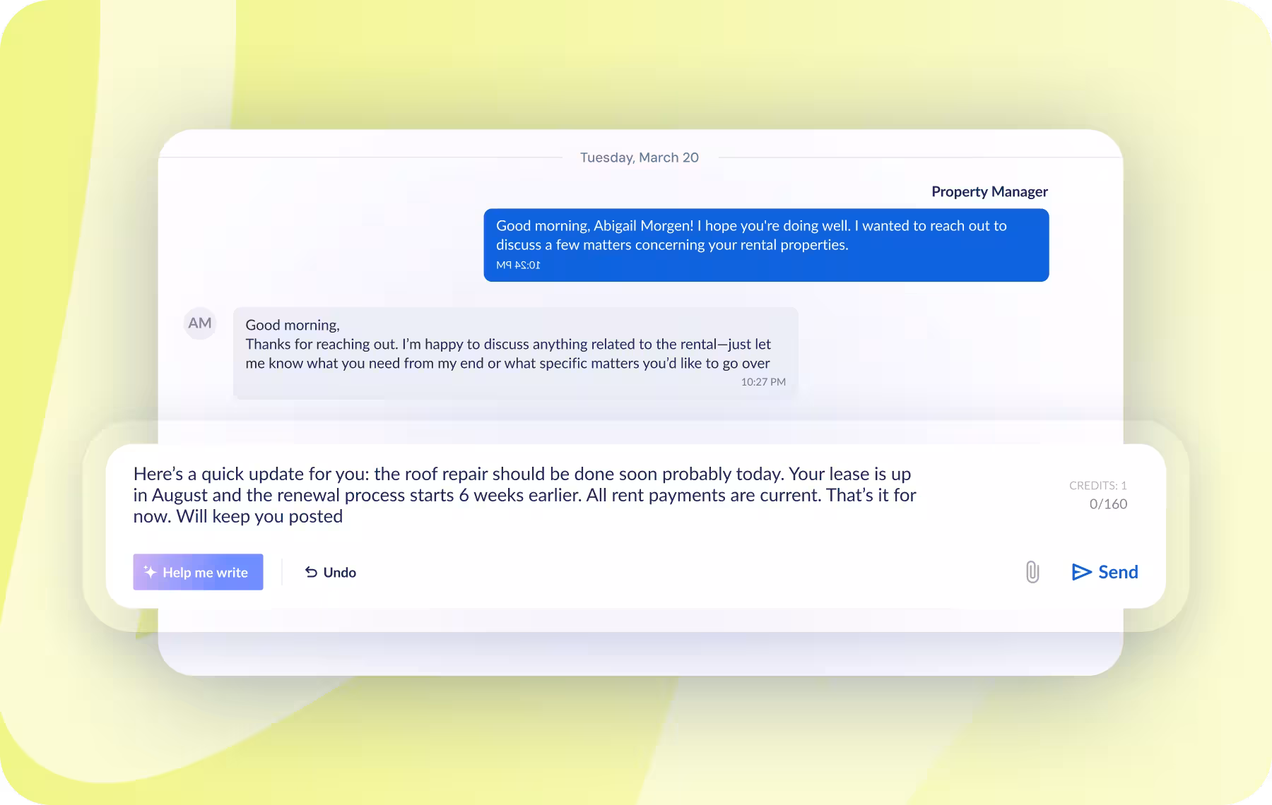 Tenant screening with ease