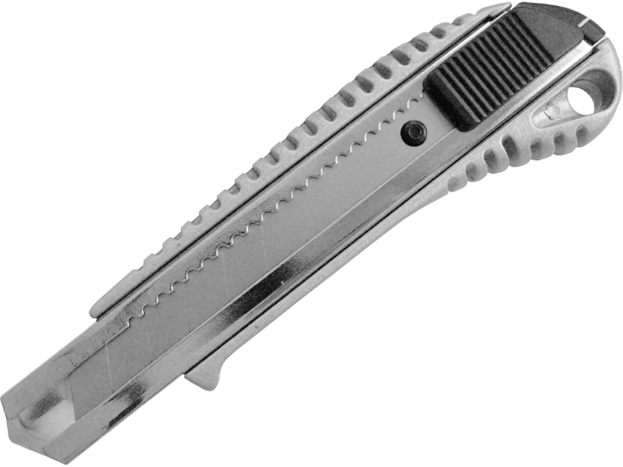 Snap Off Cutter 18mm, ALU  Body, Rubber Grip, 18mm Blade, Auto-lock