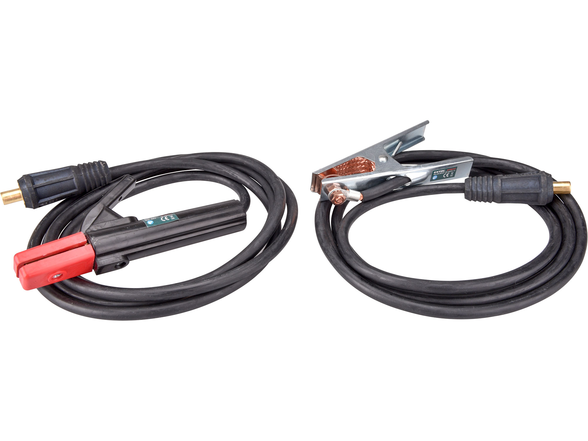 Welding Leads set 16mm2, 2pcs, 35-50