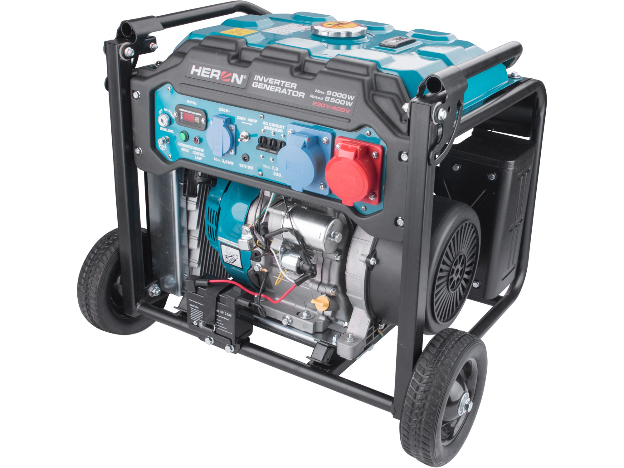 9kW Digital Inverter Multi-Fuel Generator with Remote Control