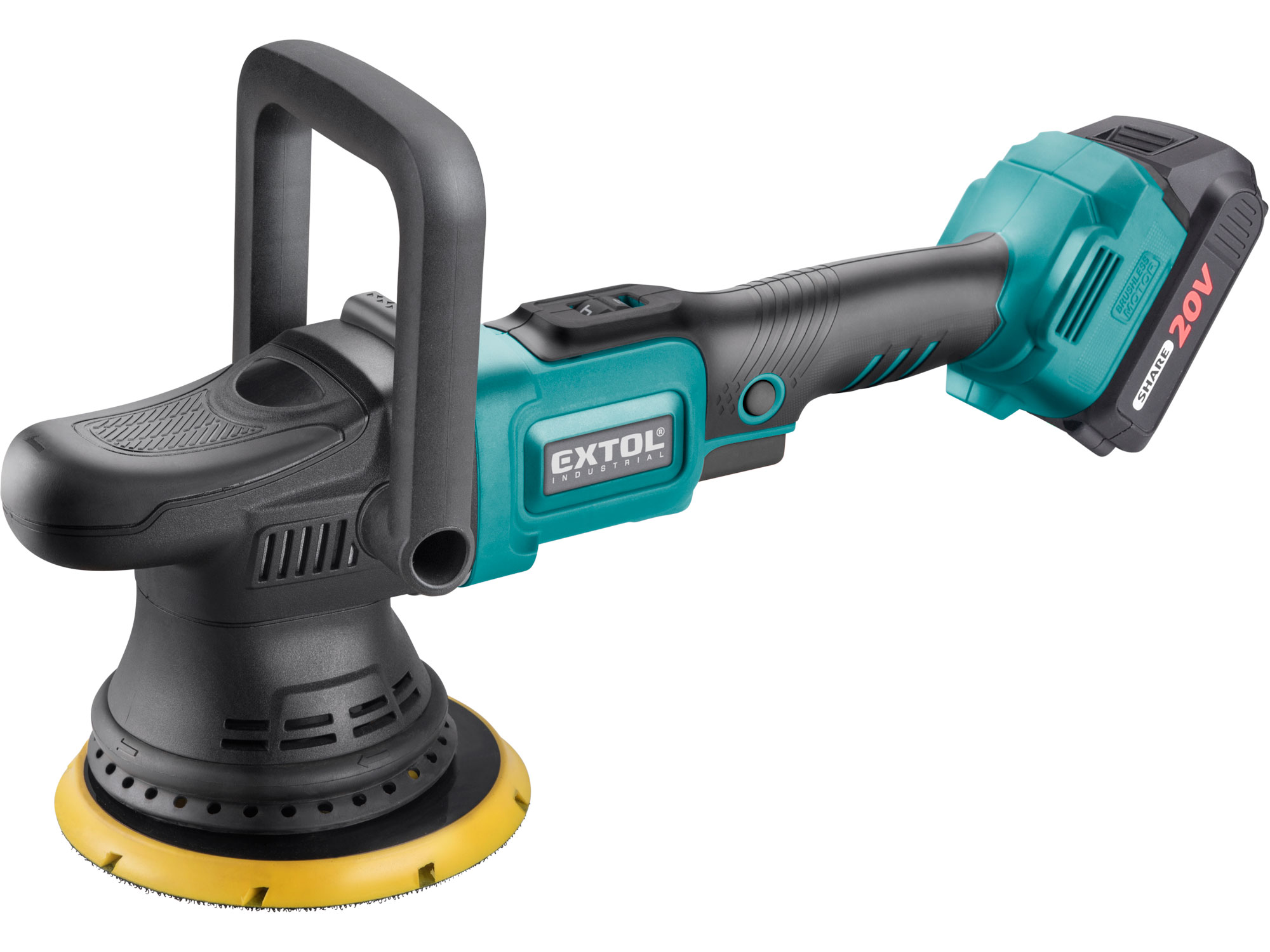Cordless Orbital Polisher SHARE20V, 150mm, BRUSHLESS