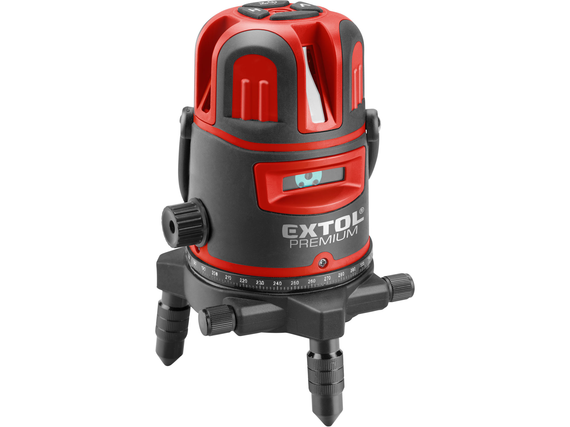Green line laser, cross self-leveling, 1H x 4V (+6D)